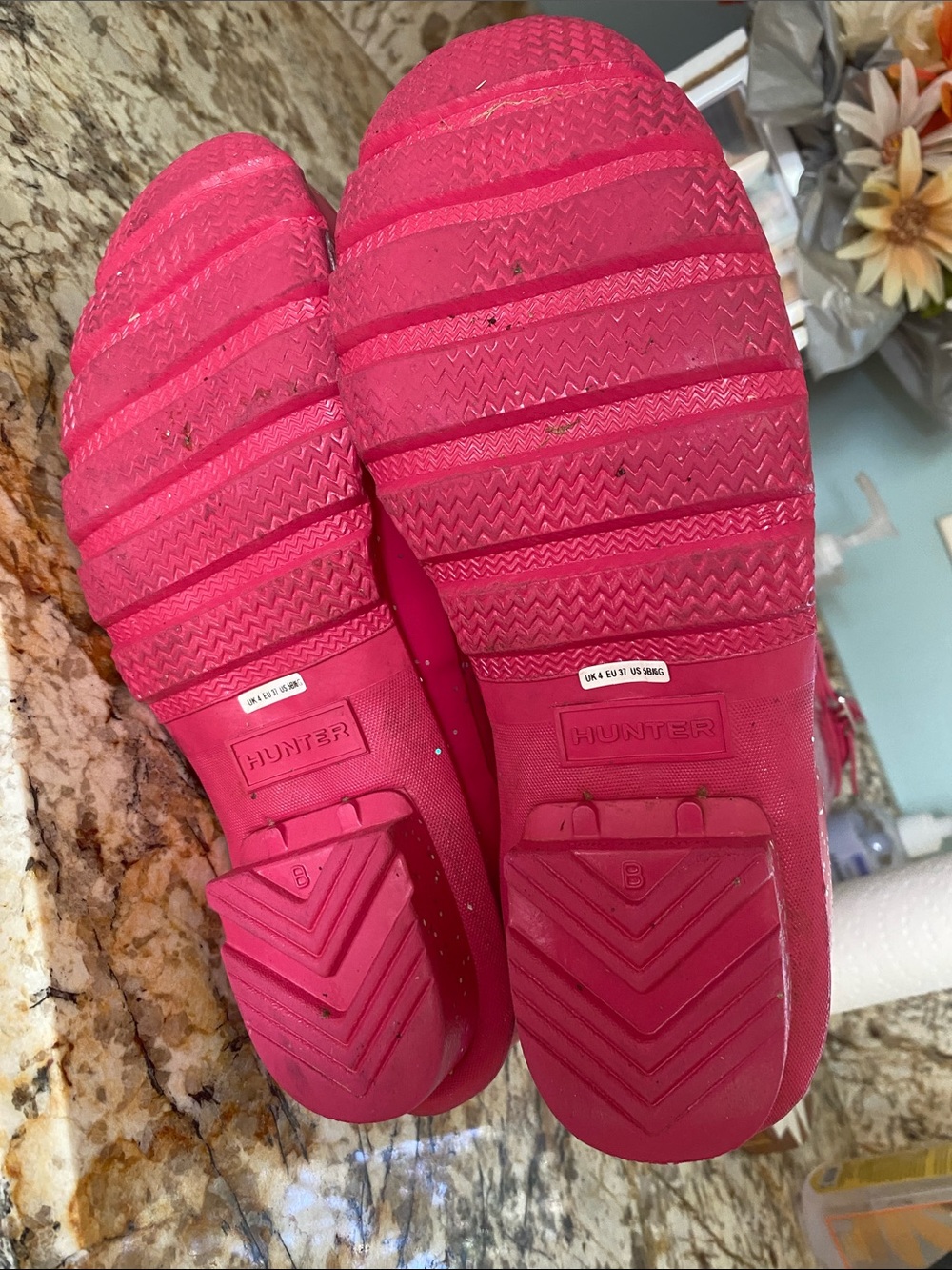 Pink Sparkle HUNTER Boots - Picture 9 of 14